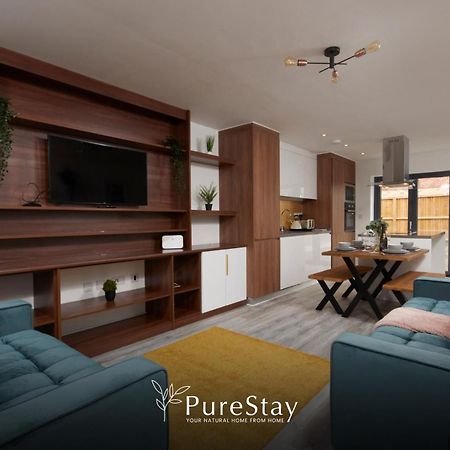 Stunning 5 Bed Manchester House With Parking By Purestay Short Lets & Serviced Accommodation Zewnętrze zdjęcie