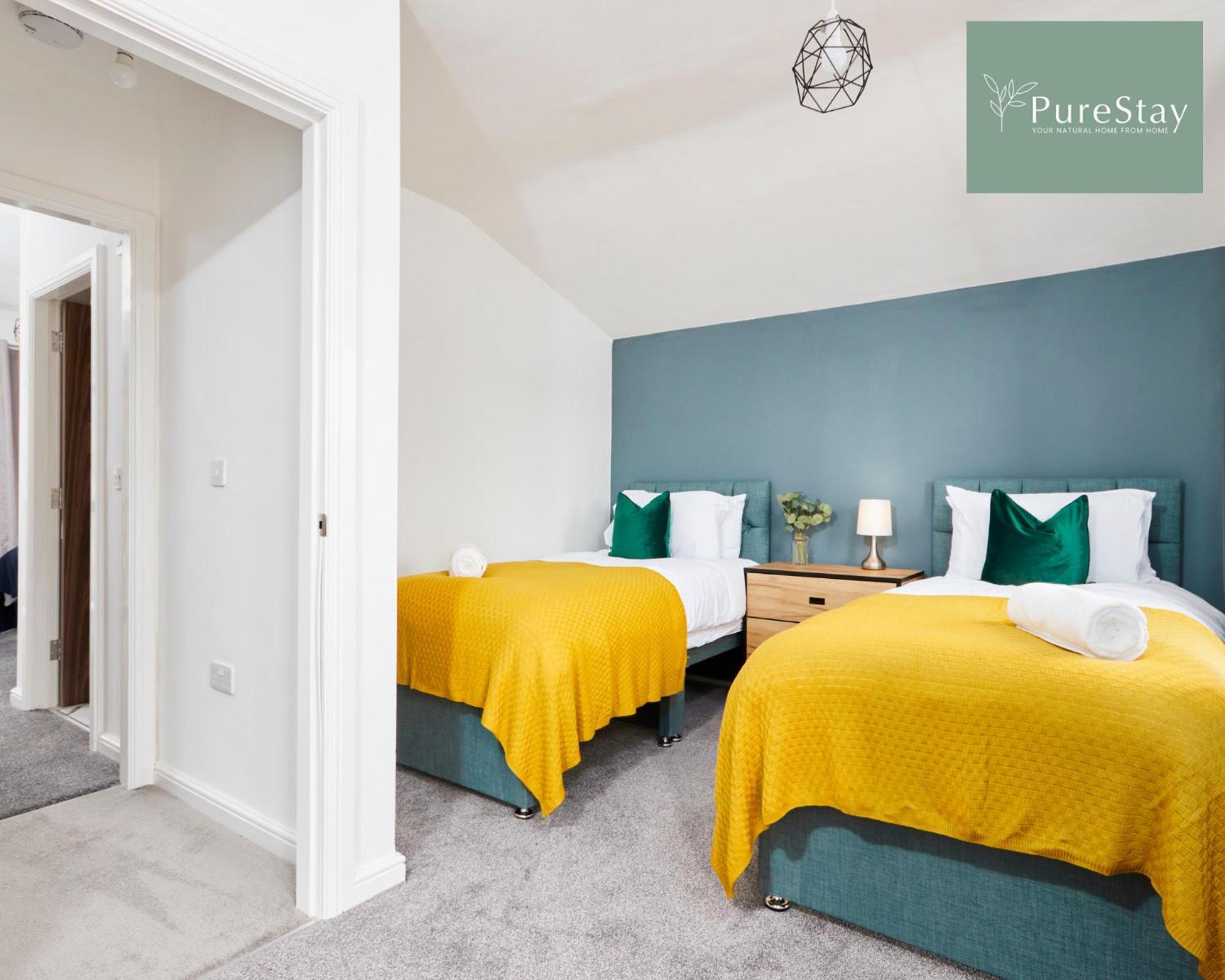 Stunning 5 Bed Manchester House With Parking By Purestay Short Lets & Serviced Accommodation Zewnętrze zdjęcie