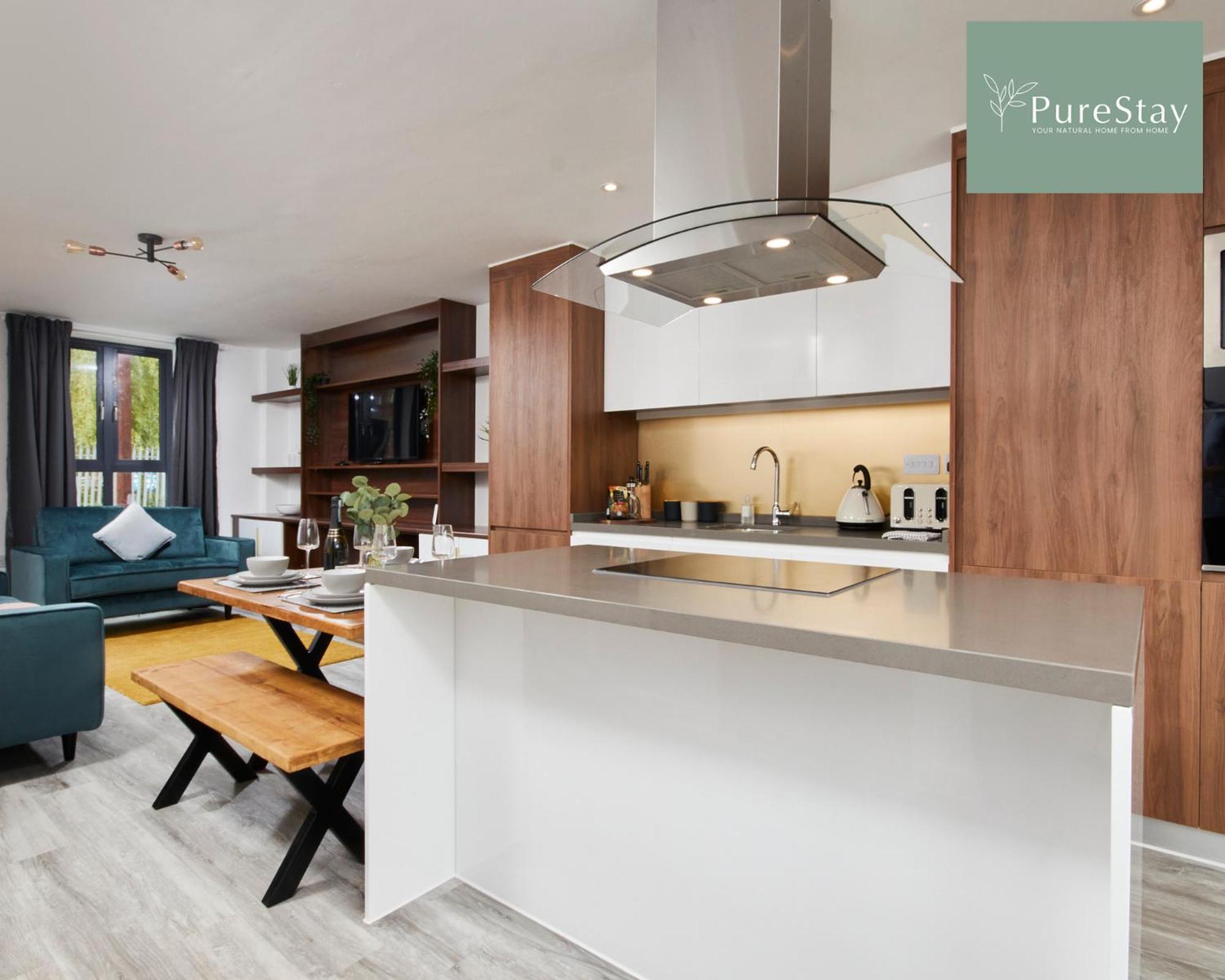 Stunning 5 Bed Manchester House With Parking By Purestay Short Lets & Serviced Accommodation Zewnętrze zdjęcie