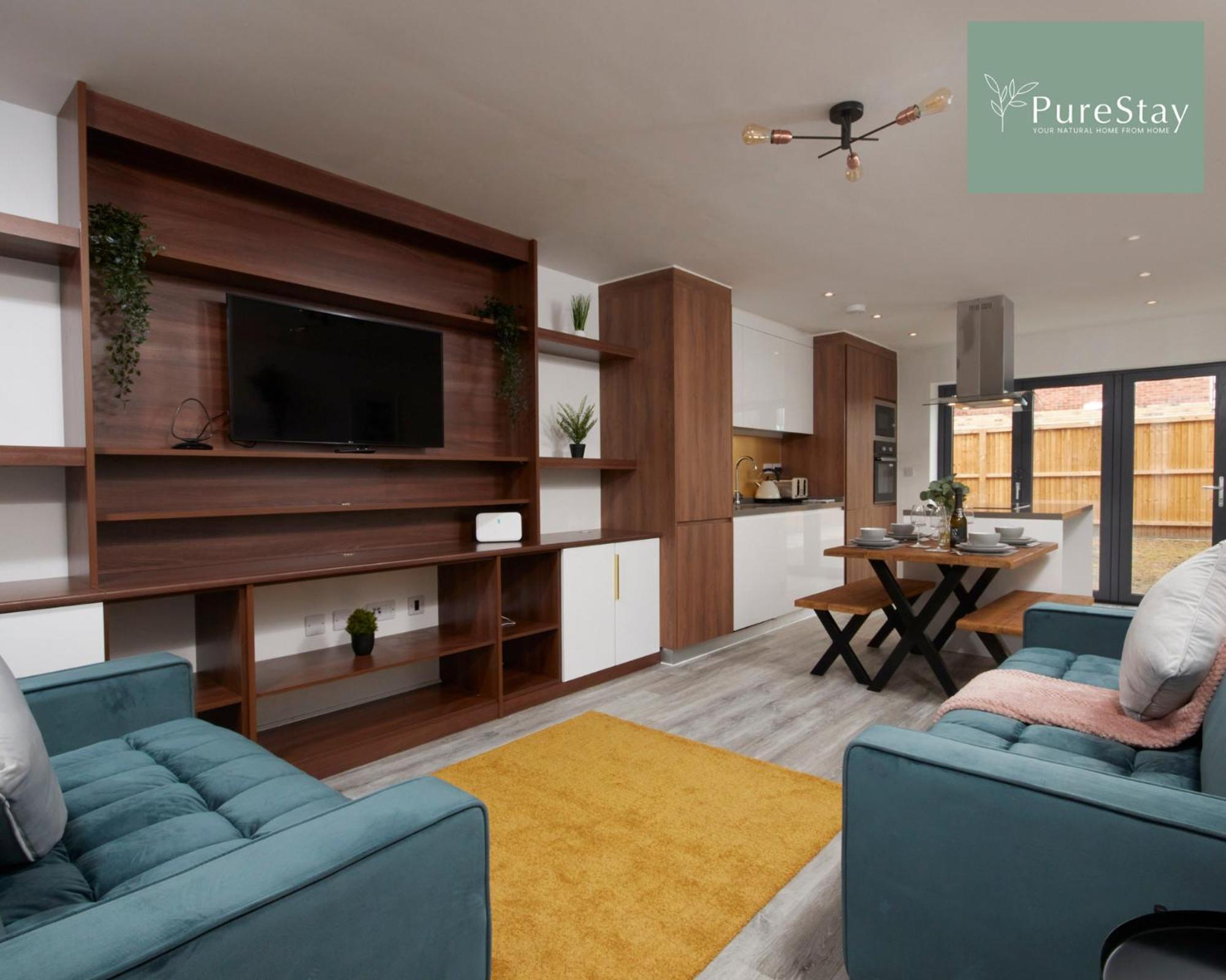 Stunning 5 Bed Manchester House With Parking By Purestay Short Lets & Serviced Accommodation Zewnętrze zdjęcie