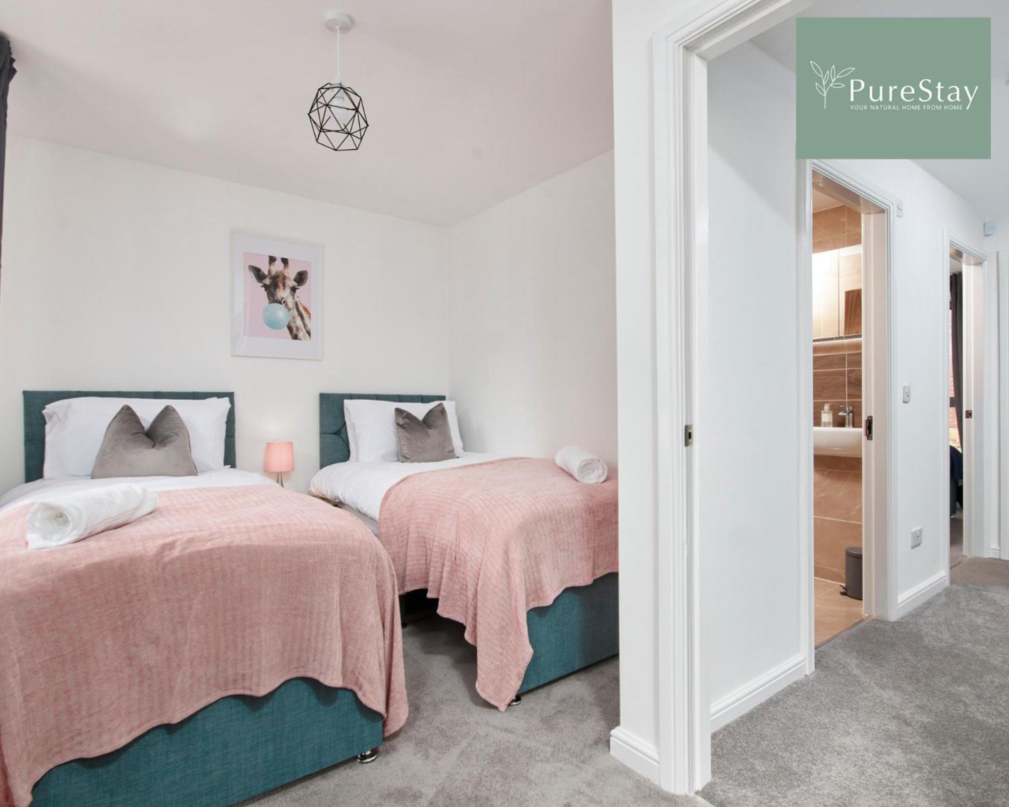 Stunning 5 Bed Manchester House With Parking By Purestay Short Lets & Serviced Accommodation Zewnętrze zdjęcie
