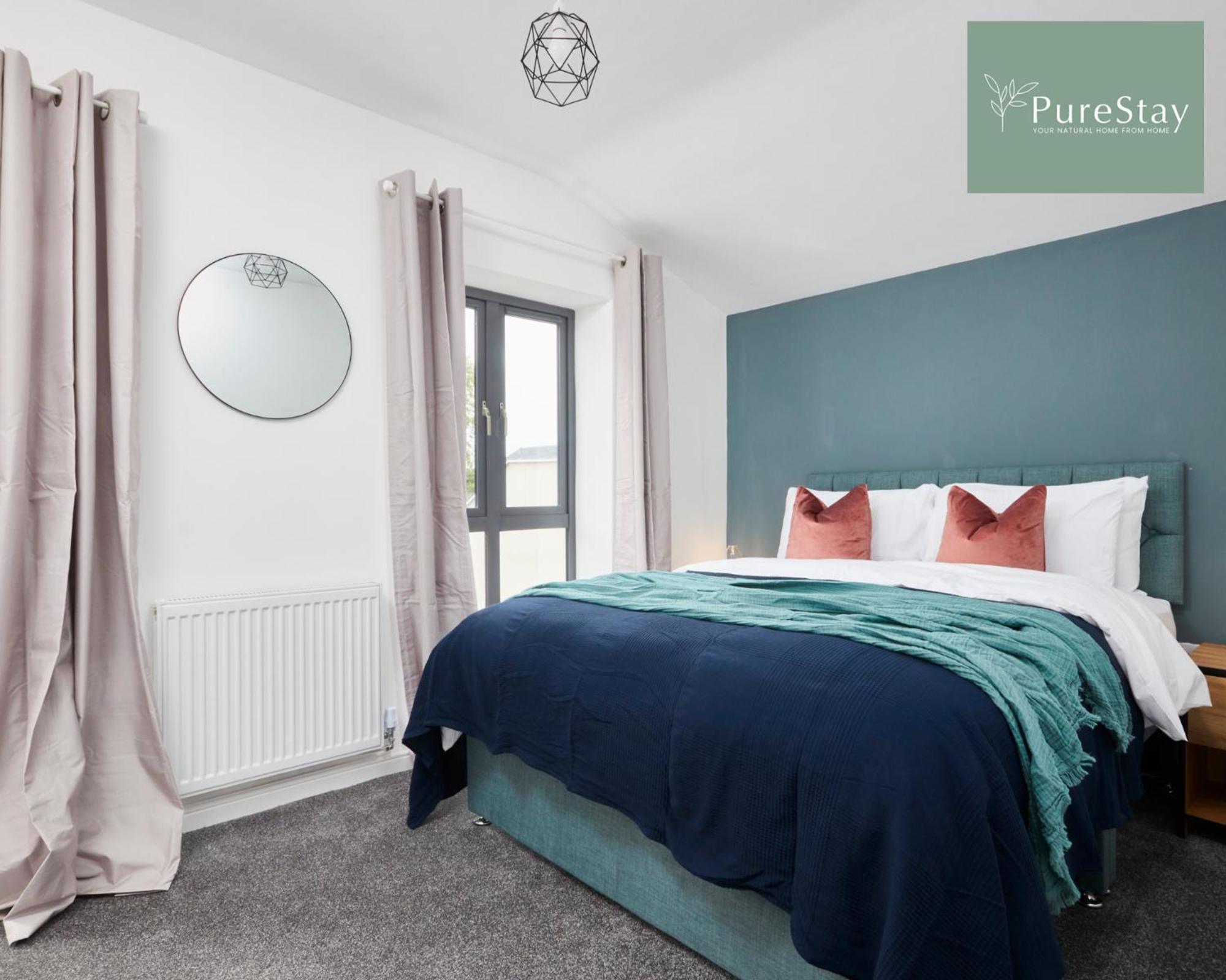 Stunning 5 Bed Manchester House With Parking By Purestay Short Lets & Serviced Accommodation Zewnętrze zdjęcie