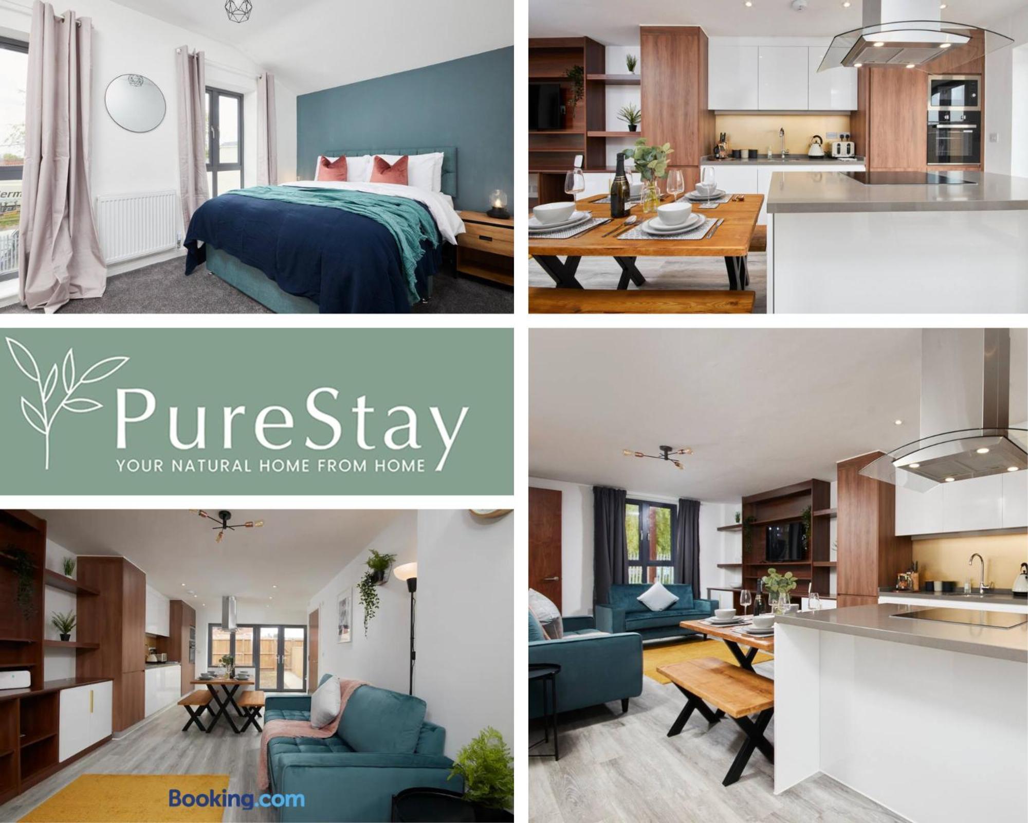 Stunning 5 Bed Manchester House With Parking By Purestay Short Lets & Serviced Accommodation Zewnętrze zdjęcie
