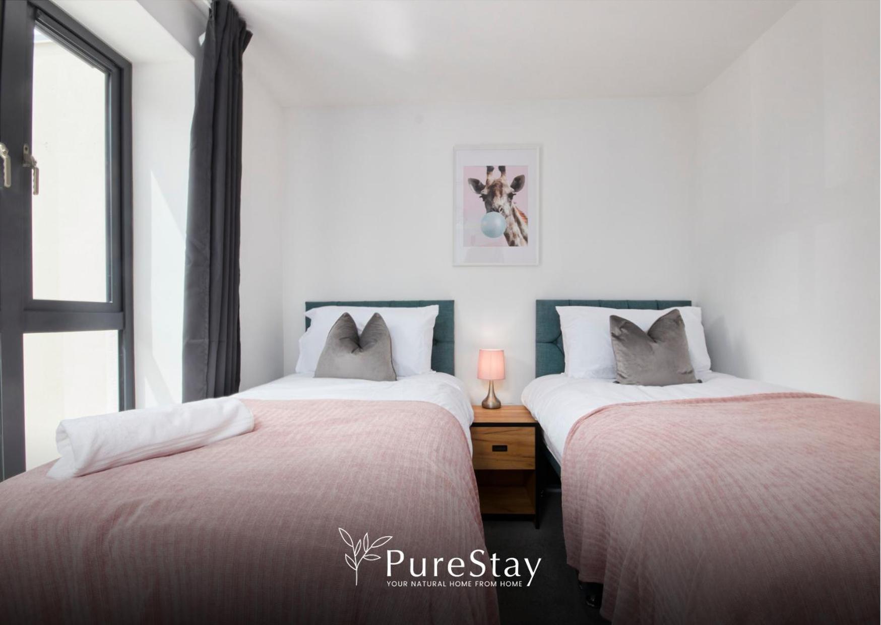 Stunning 5 Bed Manchester House With Parking By Purestay Short Lets & Serviced Accommodation Zewnętrze zdjęcie