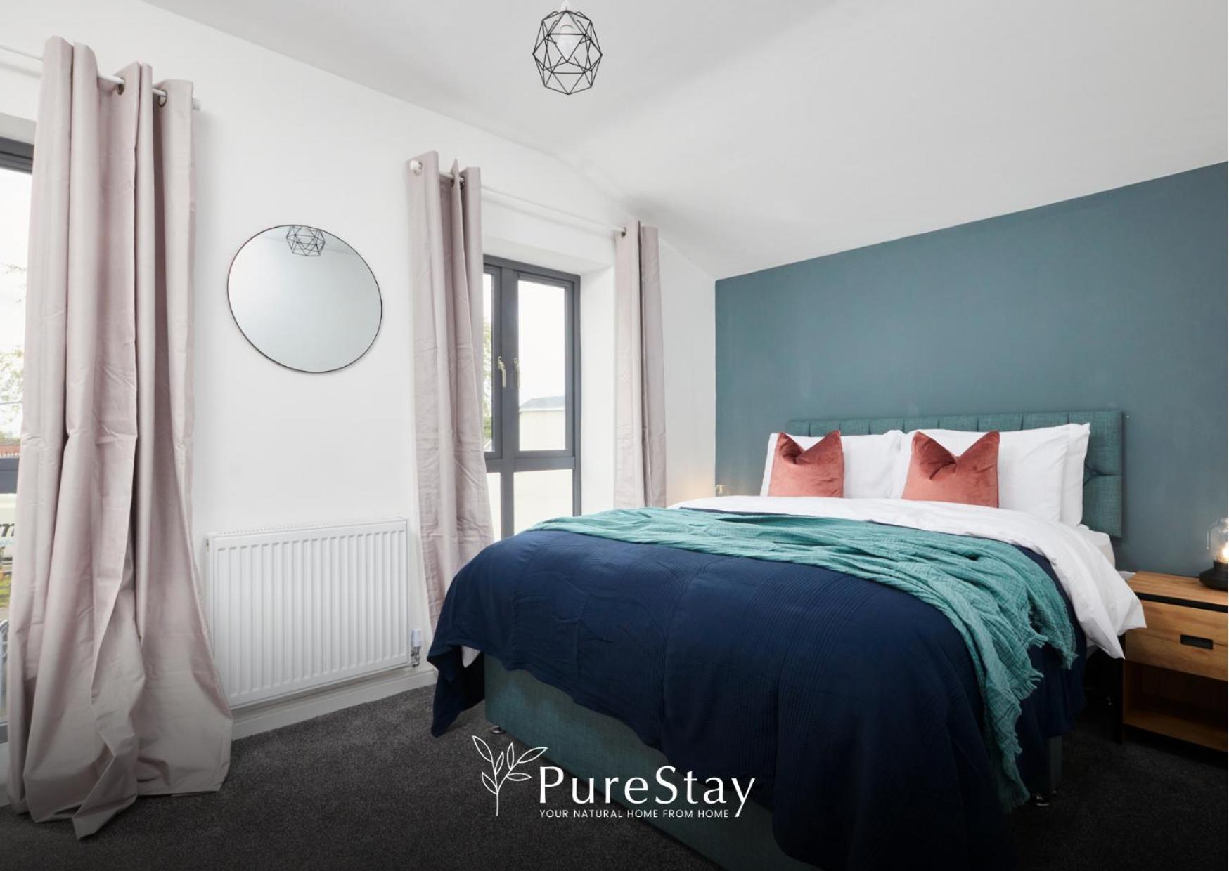 Stunning 5 Bed Manchester House With Parking By Purestay Short Lets & Serviced Accommodation Zewnętrze zdjęcie