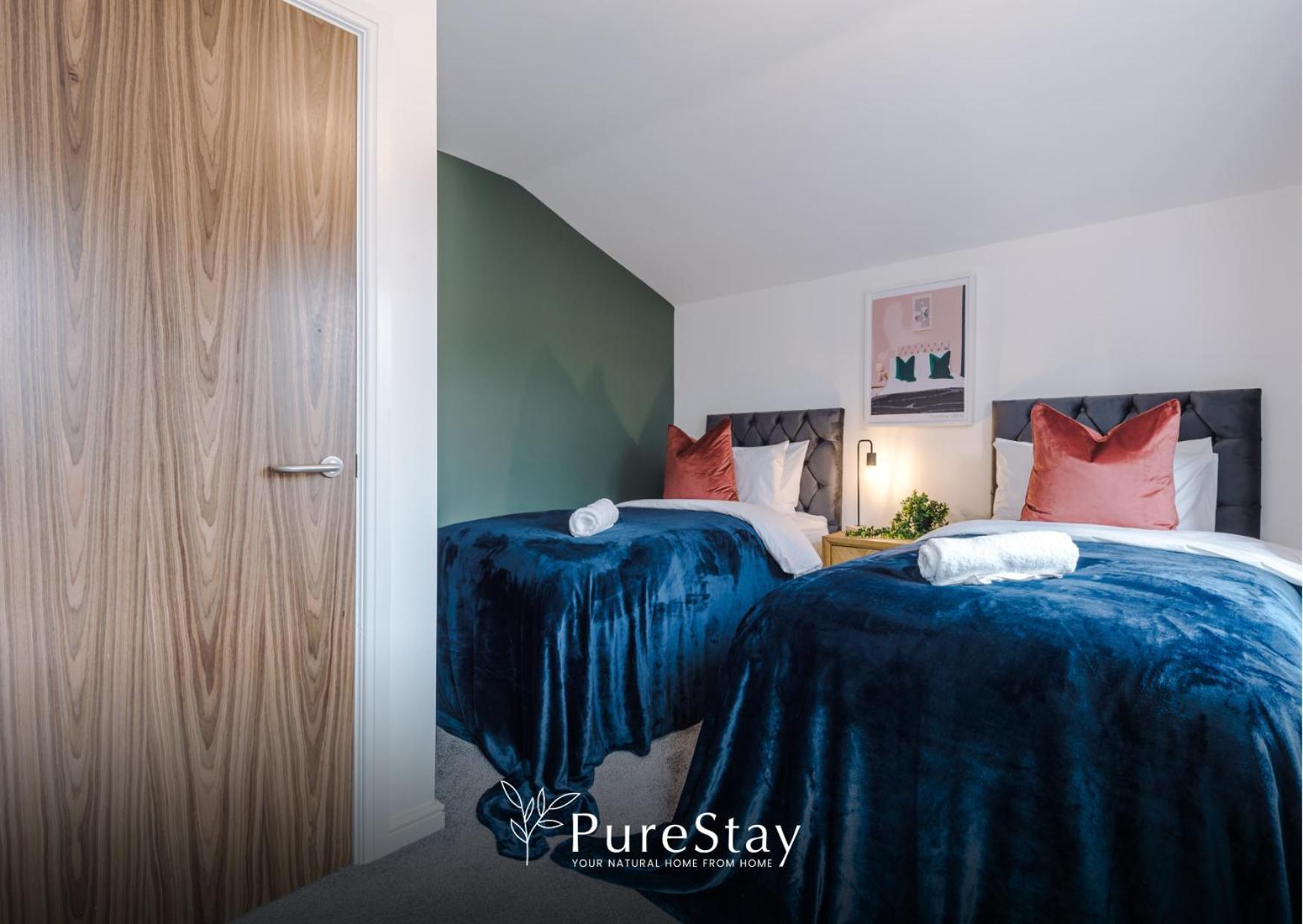 Stunning 5 Bed Manchester House With Parking By Purestay Short Lets & Serviced Accommodation Zewnętrze zdjęcie