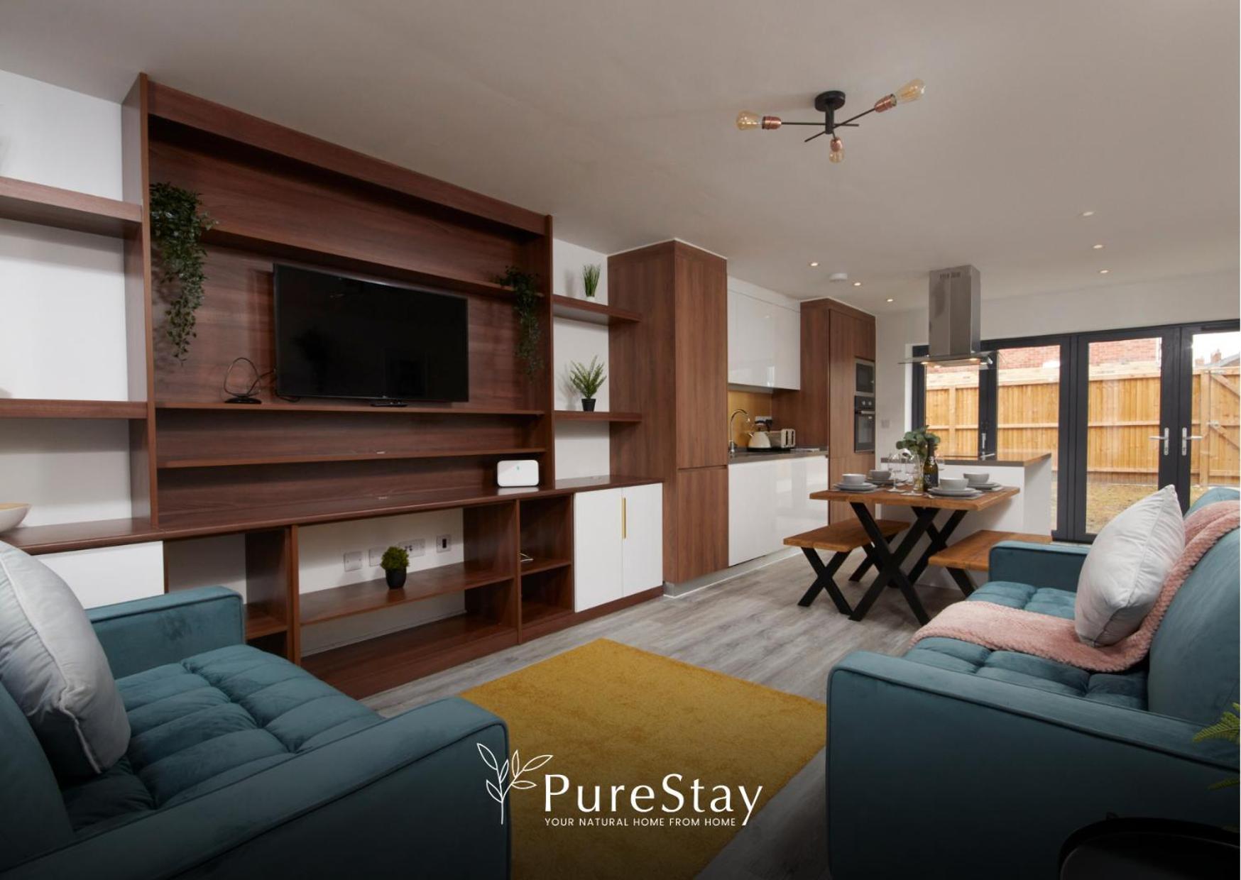 Stunning 5 Bed Manchester House With Parking By Purestay Short Lets & Serviced Accommodation Zewnętrze zdjęcie