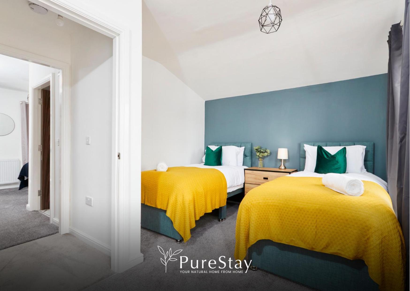 Stunning 5 Bed Manchester House With Parking By Purestay Short Lets & Serviced Accommodation Zewnętrze zdjęcie